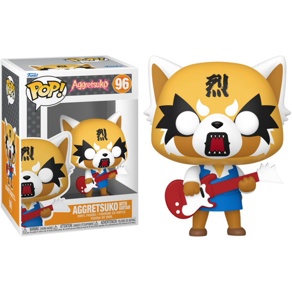 Funko Pop! Aggretsuko - Aggretsuko with Guitar #96 - Pop Basement