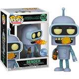 Funko Pop! Futurama - Bender with Fire Breath #1757 - Chase Chance - Pop Basement