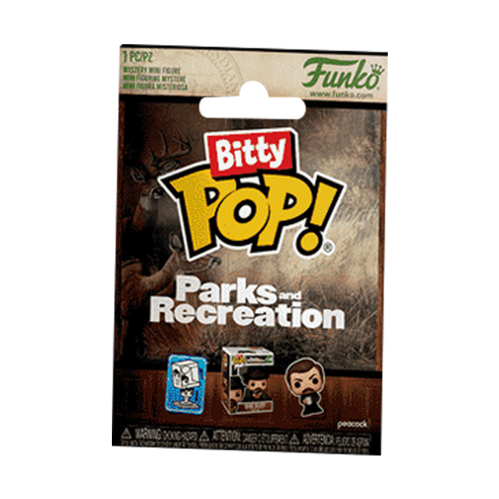 Funko Pop! Parks and Recreation - Bitty Pop! Blind Bag Vinyl Figure (Single Unit) - Pop Basement