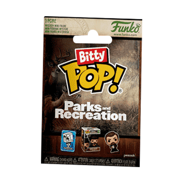 Funko Pop! Parks and Recreation - Bitty Pop! Blind Bag Vinyl Figure (Single Unit) - Pop Basement