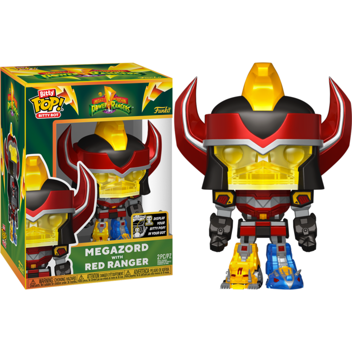 Funko Bitty Pop! Mighty Morphin Power Rangers - Megazord with Red Ranger