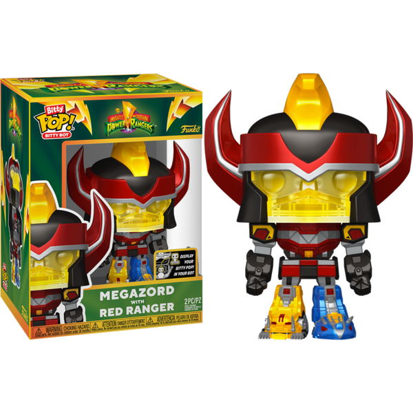 Funko Bitty Pop! Mighty Morphin Power Rangers - Megazord with Red Ranger