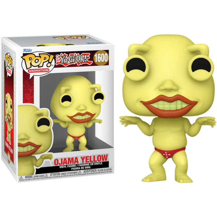 Funko Pop! Yu-Gi-Oh! - Ojama Yellow #1600 - The Amazing Collectables