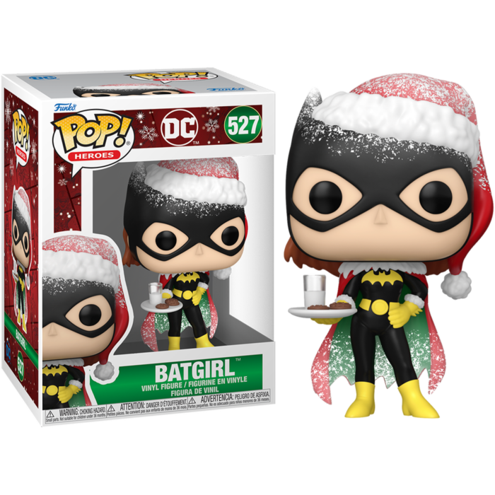 Funko Pop! DC Comics: Batman - Batgirl with Milk & Cookies Holiday - Pop Basement