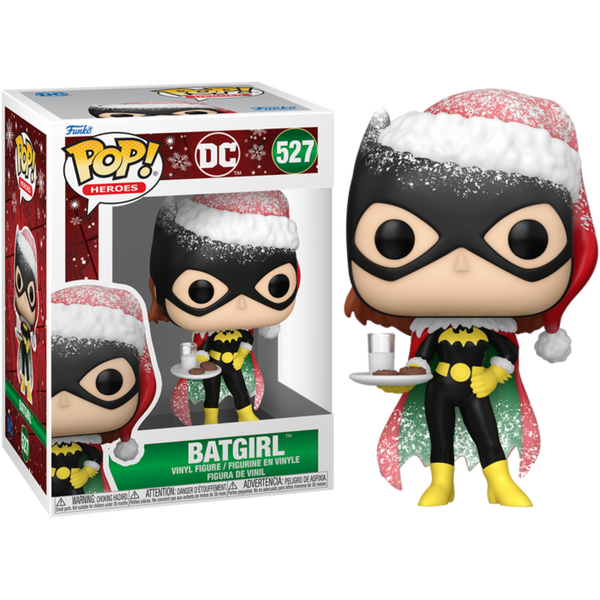 Funko Pop! DC Comics: Batman - Batgirl with Milk & Cookies Holiday - Pop Basement