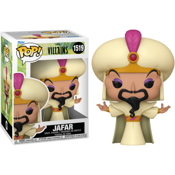 Funko Pop! Aladdin - Sultan Jafar Disney Villains #1519 - Pop Basement