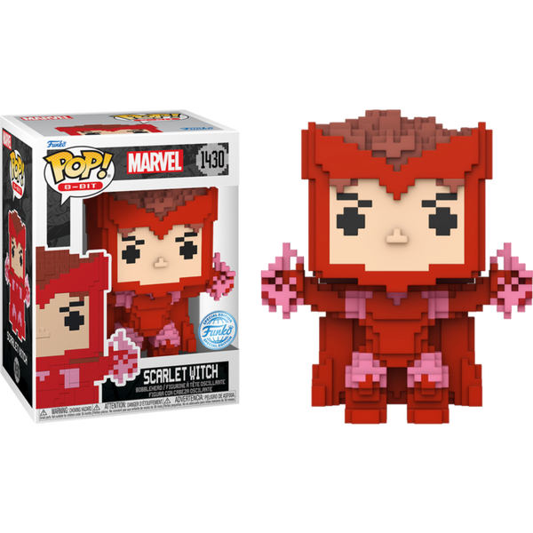 Funko Pop! Marvel - Scarlett Witch 8-Bit #1430 - Pop Basement