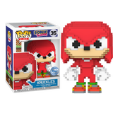 Funko Pop! Sonic the Hedgehog - Knuckles 8-Bit #35 - Pop Basement