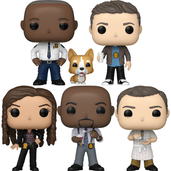 Funko Pop! Brooklyn Nine-Nine - Cool, Cool, Cool - Bundle (Set of 5) - Pop Basement