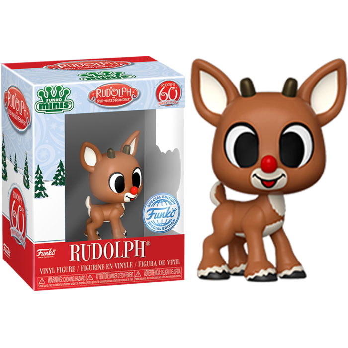 Funko - Rudolph the Red-Nosed Reindeer - Mystery Minis Blind Box (Single Unit) - Pop Basement