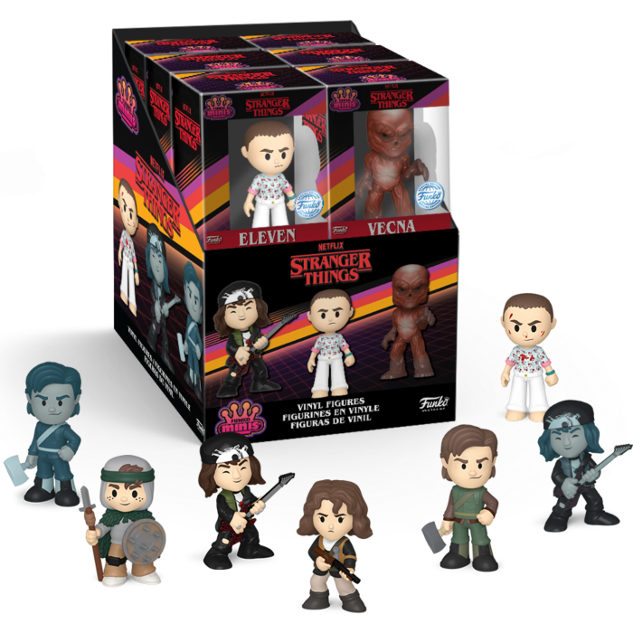 Funko - Stranger Things - Series 04 3" Scale Mini Vinyl Figure (Display of 12) - Pop Basement