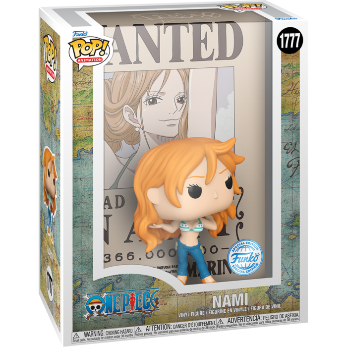 Funko Pop! Covers - One Piece - Nami Wanted Poster #1777