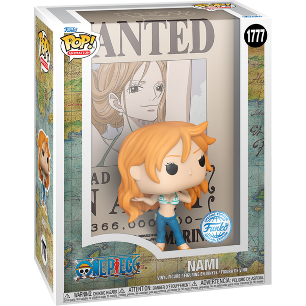 Funko Pop! Covers - One Piece - Nami Wanted Poster #1777