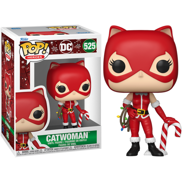 Funko Pop! DC Comics: Batman - Catwoman with Candy Cane Holiday - Pop Basement