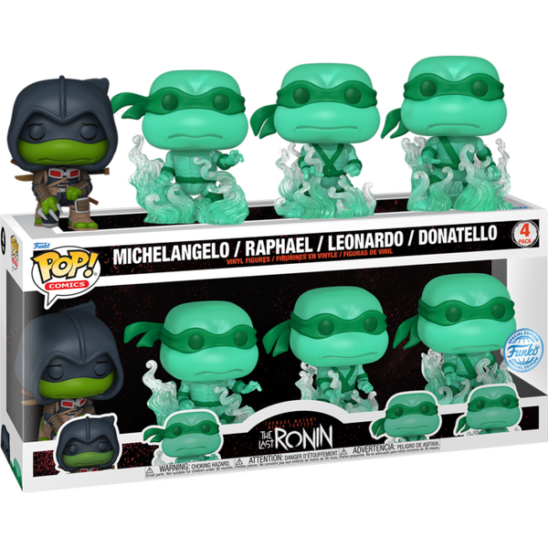 Funko Pop! Teenage Mutant Ninja Turtles: The Last Ronin - Michelangelo, Raphael, Leonardo & Donatello - 4-Pack