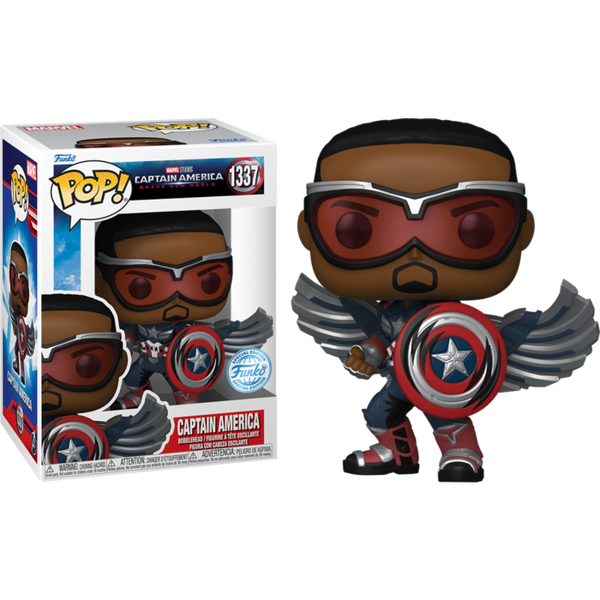 Funko Pop! Captain America: Brave New World - Captain America (Deco) #1337