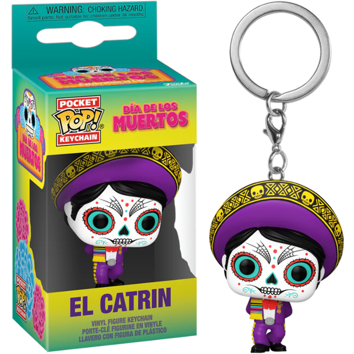 Funko Pocket Pop! Keychains - Día de los Muertos - El Catrin - Pop Basement