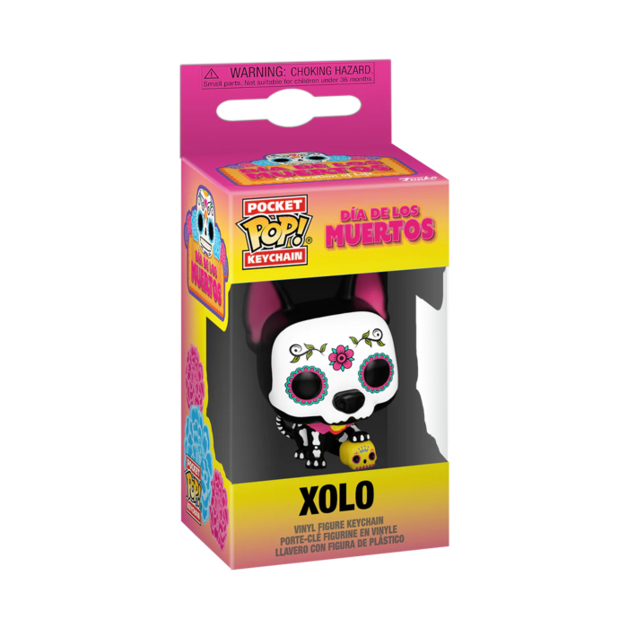 Funko Pocket Pop! Keychains - Día de los Muertos - Xolo - Pop Basement