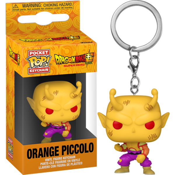 Funko Pocket Pop! Keychains - Dragon Ball Super - Super Hero - Orange Piccolo (Battle Damaged) - Pop Basement