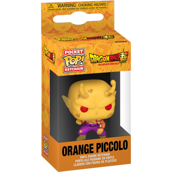 Funko Pocket Pop! Keychains - Dragon Ball Super - Super Hero - Orange Piccolo (Battle Damaged) - Pop Basement