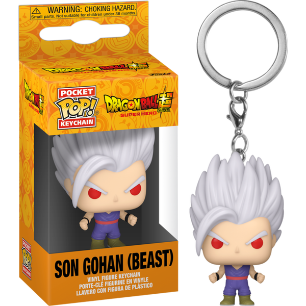 Funko Pocket Pop! Keychains - Dragon Ball Super - Super Hero - Son Gohan (Beast) - Pop Basement