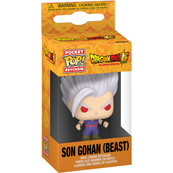 Funko Pocket Pop! Keychains - Dragon Ball Super - Super Hero - Son Gohan (Beast) - Pop Basement