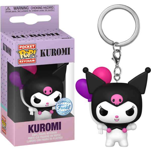 Funko Pocket Pop! Keychains - Hello Kitty - Kuromi with Balloons - Pop Basement