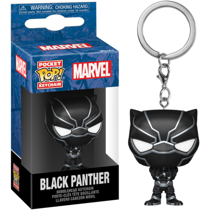 Funko Pocket Pop! Keychains - Marvel Comics - New Classics - Black Panther - Pop Basement