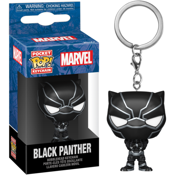 Funko Pocket Pop! Keychains - Marvel Comics - New Classics - Black Panther - Pop Basement