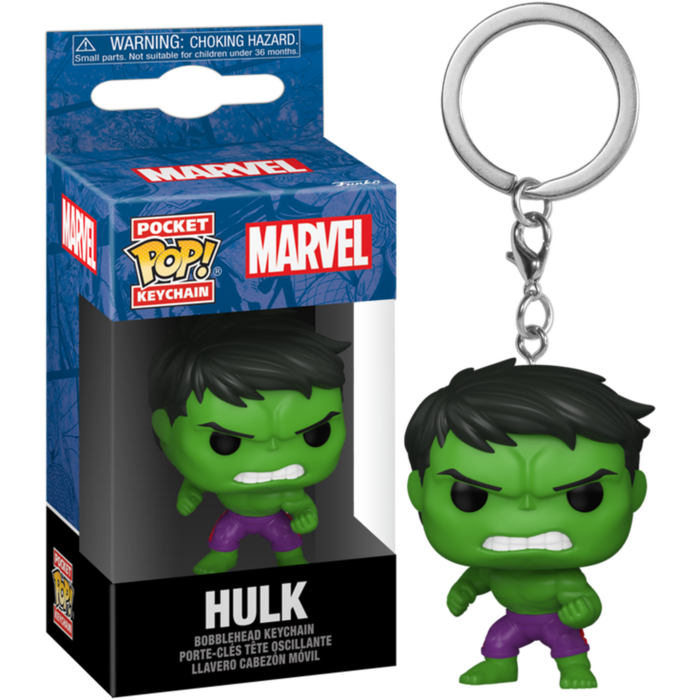 Funko Pocket Pop! Keychains - Marvel Comics - New Classics - Hulk - Pop Basement