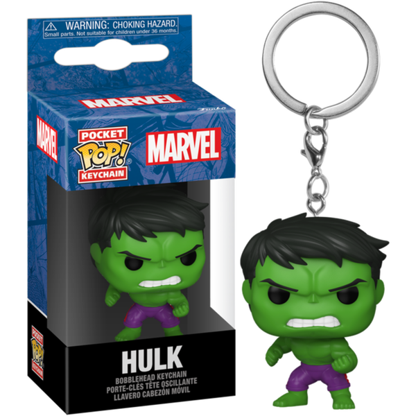 Funko Pocket Pop! Keychains - Marvel Comics - New Classics - Hulk - Pop Basement