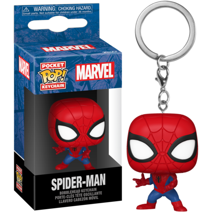 Funko Pocket Pop! Keychains - Marvel Comics: New Classics - Spider-Man - Pop Basement