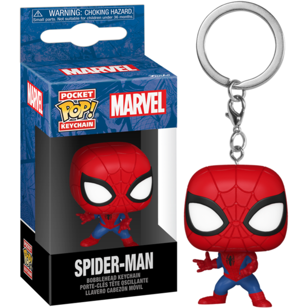 Funko Pocket Pop! Keychains - Marvel Comics: New Classics - Spider-Man - Pop Basement