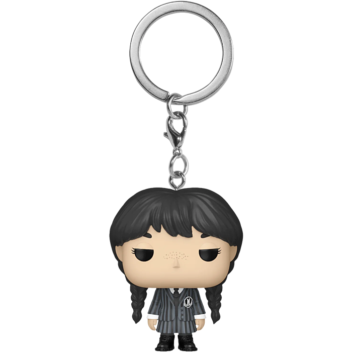 Funko Pocket Pop! Keychains - Wednesday (2022) - Wednesday Addams - Pop Basement