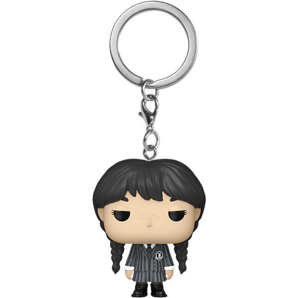 Funko Pocket Pop! Keychains - Wednesday (2022) - Wednesday Addams - Pop Basement