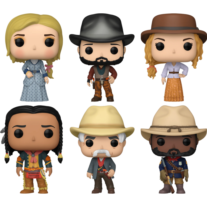 Funko Pop! 1883 - Lightning Yellow Hair Bundle (Set of 6) - Pop Basement