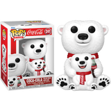 Funko Pop! Ad Icons - Coca-Cola Polar Bear with Cub #241 - Pop Basement