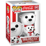 Funko Pop! Ad Icons - Coca-Cola Polar Bear with Cub #241 - Pop Basement