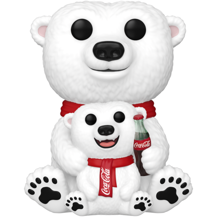 Funko Pop! Ad Icons - Coca-Cola Polar Bear with Cub #241 - Pop Basement