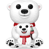 Funko Pop! Ad Icons - Coca-Cola Polar Bear with Cub #241 - Pop Basement