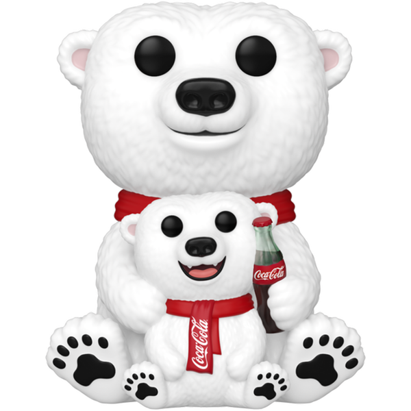 Funko Pop! Ad Icons - Coca-Cola Polar Bear with Cub #241 - Pop Basement