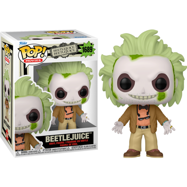 Funko Pop! Beetlejuice Beetlejuice - Beetlejuice #1689 - Chase Chance - Pop Basement