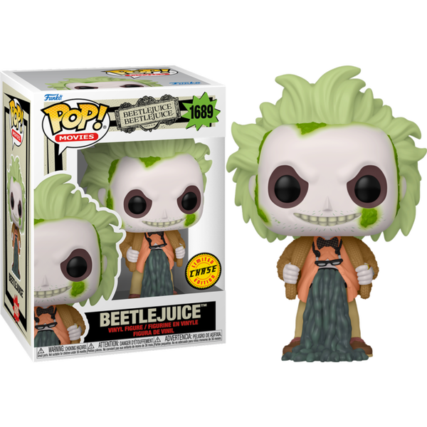 Funko Pop! Beetlejuice Beetlejuice - Beetlejuice #1689 - Chase Chance - Pop Basement