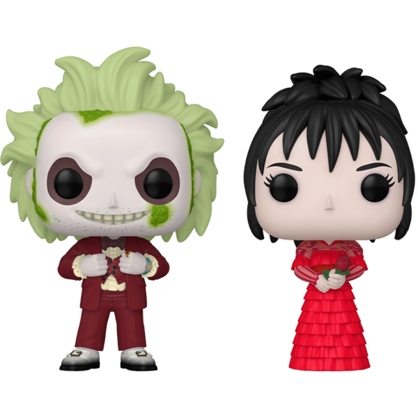 Funko Pop! Beetlejuice Beetlejuice - Beetlejuice & Lydia Deetz - 2-Pack - Pop Basement