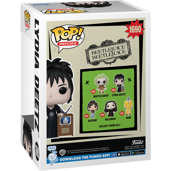 Funko Pop! Beetlejuice Beetlejuice - Lydia Deetz #1690 - Pop Basement