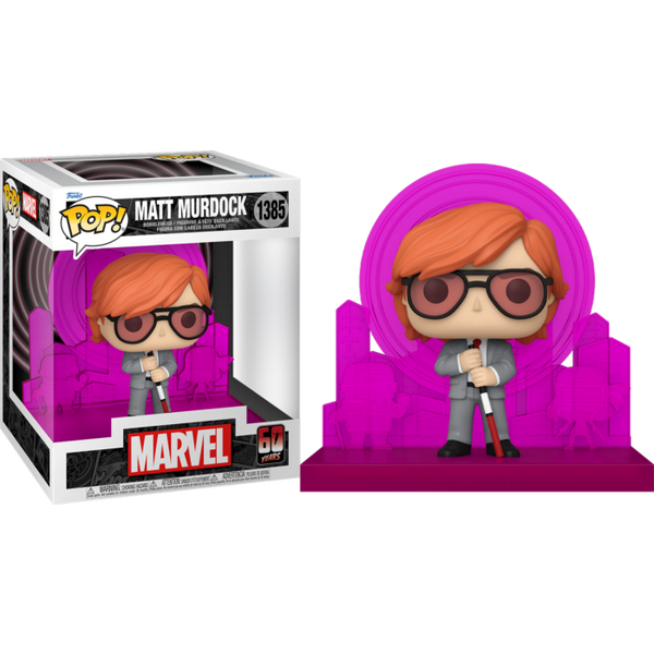 Funko Pop! Daredevil - Matt Murdock (with Radar) 60th Anniversary Deluxe #1385 - Pop Basement