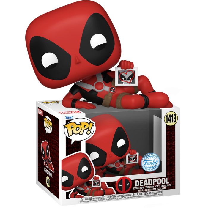 Funko Pop! Deadpool - Deadpool Hearts Wolvie #1413 - Pop Basement