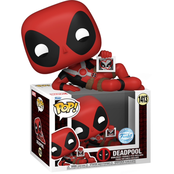 Funko Pop! Deadpool - Deadpool Hearts Wolvie #1413 - Pop Basement