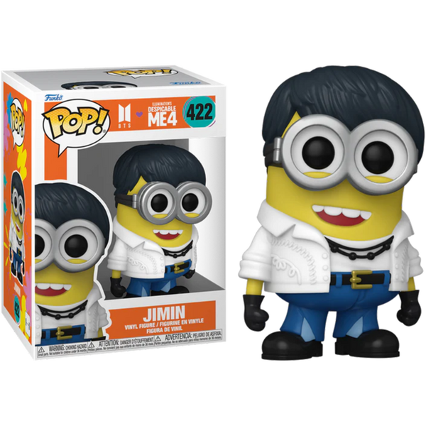 Funko Pop! Despicable Me 4 x BTS - Jimin Minion #422 - Pop Basement