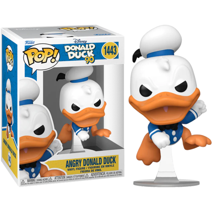 Funko Pop! Disney - Donald Duck 90th - Angry Donald Duck #1443 - Pop Basement